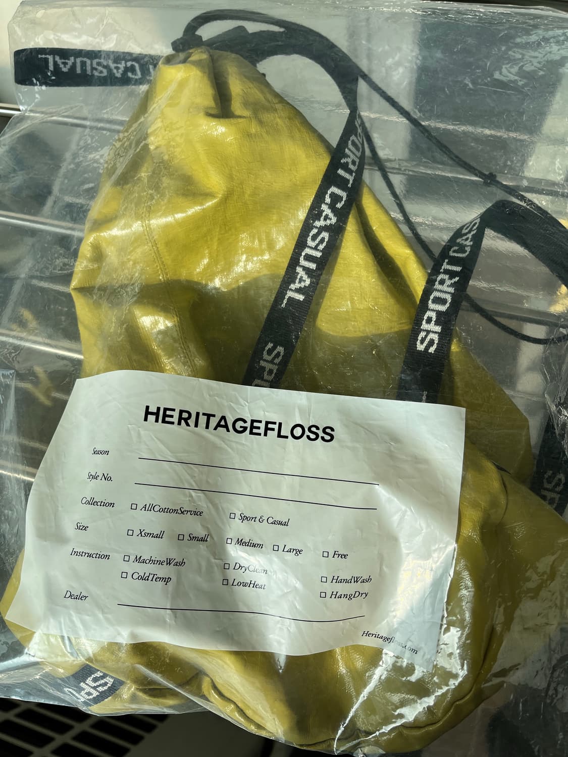 헤리티지플로스 스포트케주얼 라임 상품이미지4