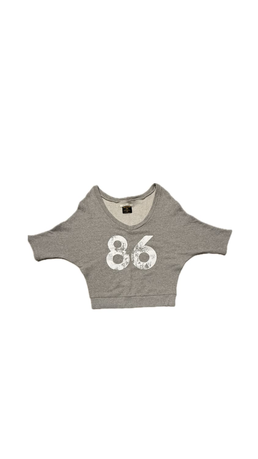 브이넥 오프숄더 티셔츠 상품이미지2