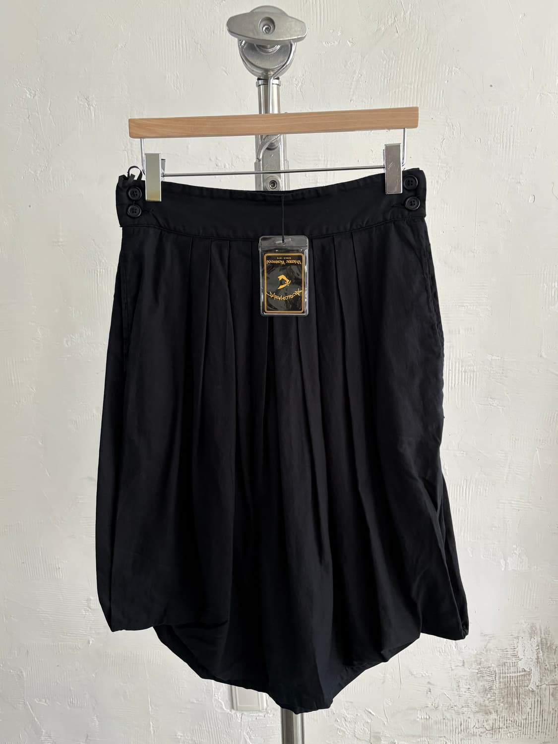 Vivienne Westwood 비비안웨스트우드 블랙 펌킨 스커트 상품이미지5