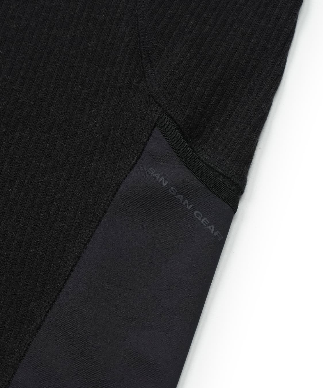 산산기어 리브드 롱슬리브 블랙 / Sansan Gear Ribbed 상품이미지8