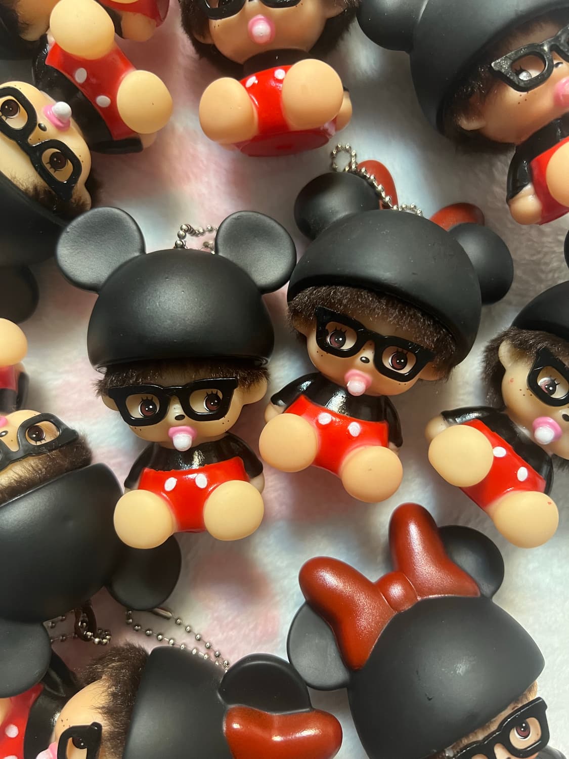 몬치치 미키미니 키링 상품이미지1