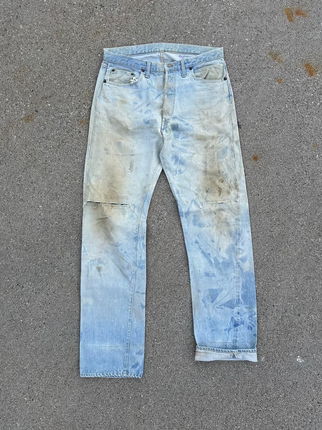 60s Levis 501 Big E Selvedge Denim Pants 상품이미지2