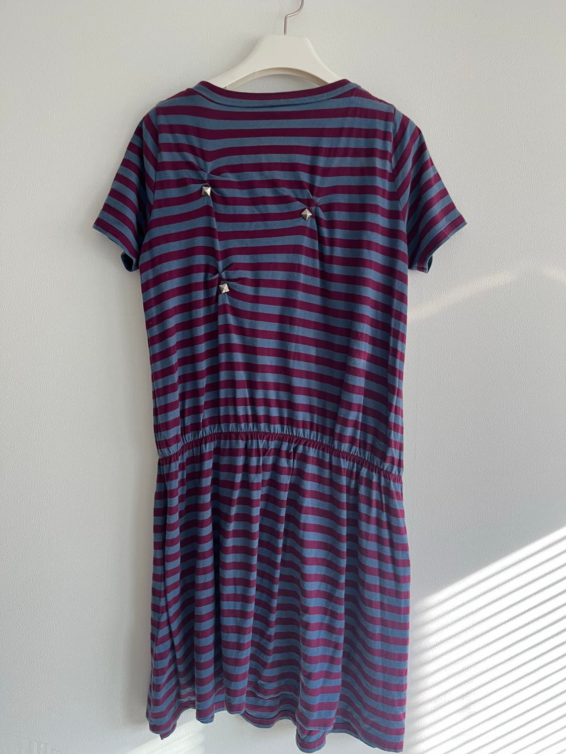 수나오쿠와하라 스트라이프 원피스 상품이미지5