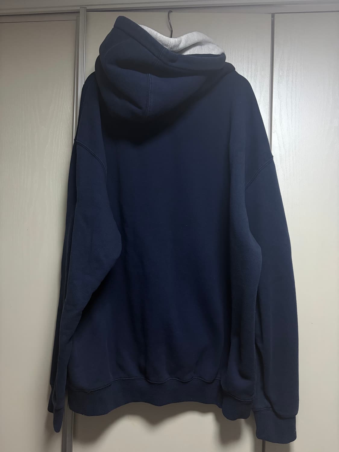 예스아이씨 더블 후디 네이비 상품이미지6