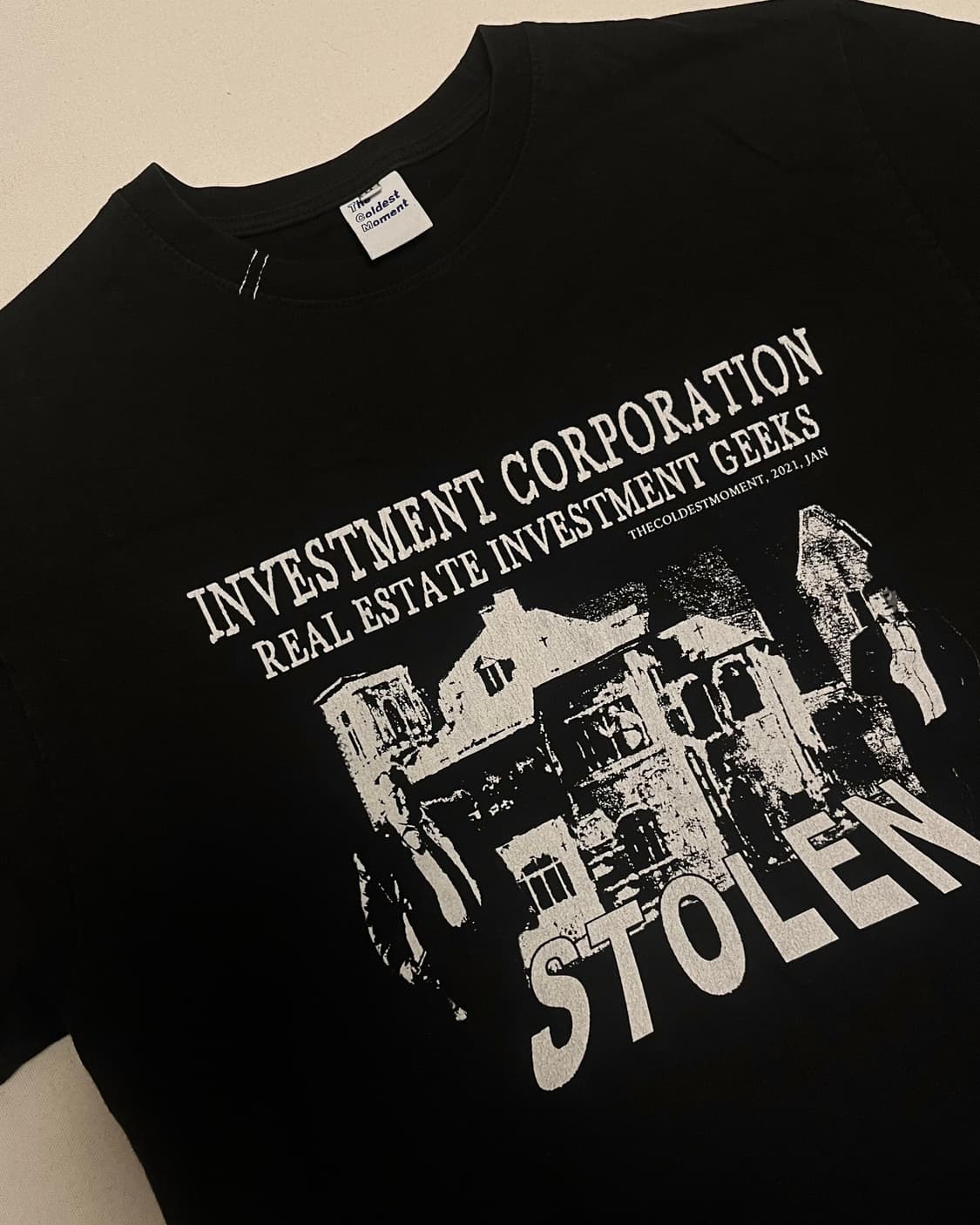 THE COLDEST MOMENT printing T-shirt 상품이미지5