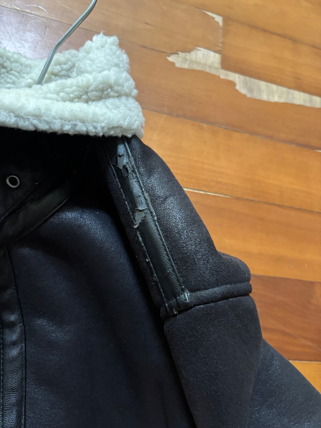 행텐 무스탕 자켓 라지 사이즈 상품이미지10