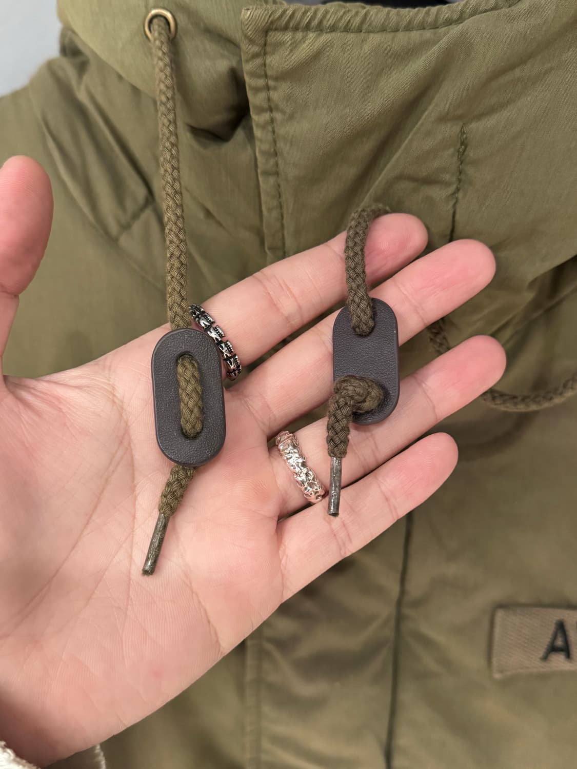 아비렉스 밀리터리 피쉬테일 후드 파카 상품이미지5