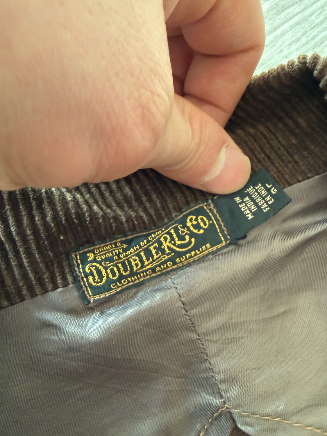 rrl 더블알엘 코듀로이 테일러드 스포츠 코트 L 상품이미지2