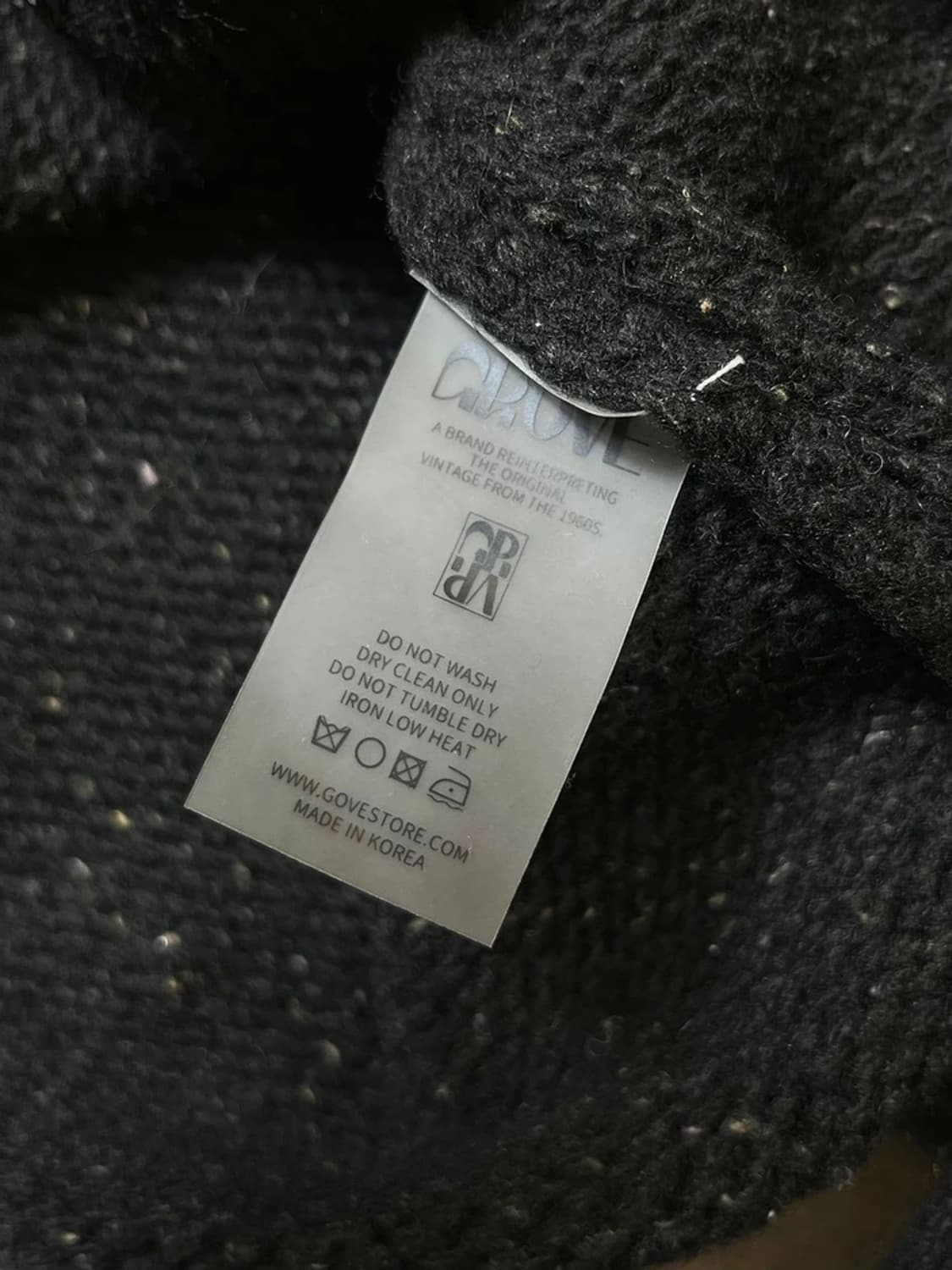 그로브 21Winter 크롭 진주 니트 가디건 PN7103 상품이미지8