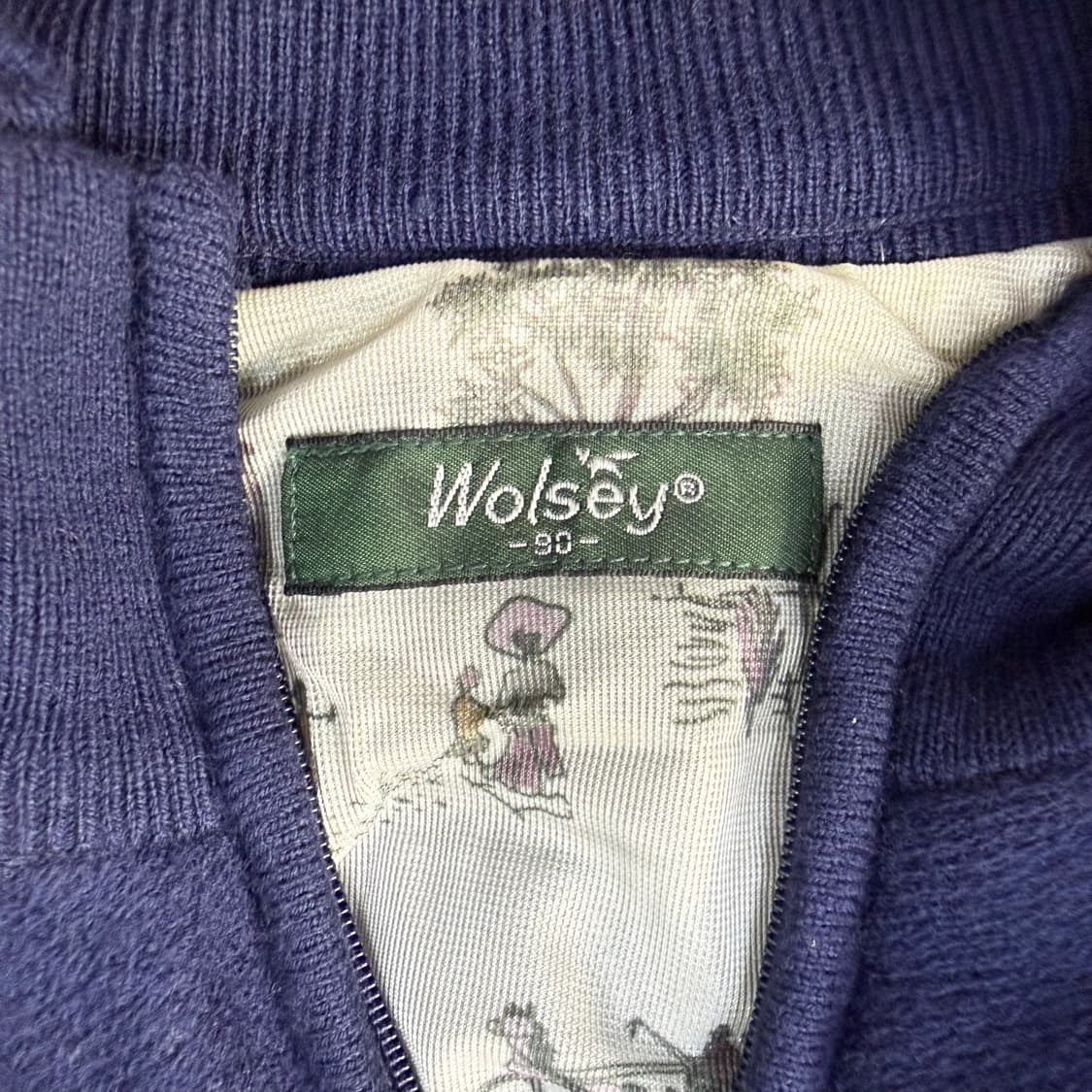 90 울시 방풍 니트 베스트 조끼 0121T1 상품이미지3