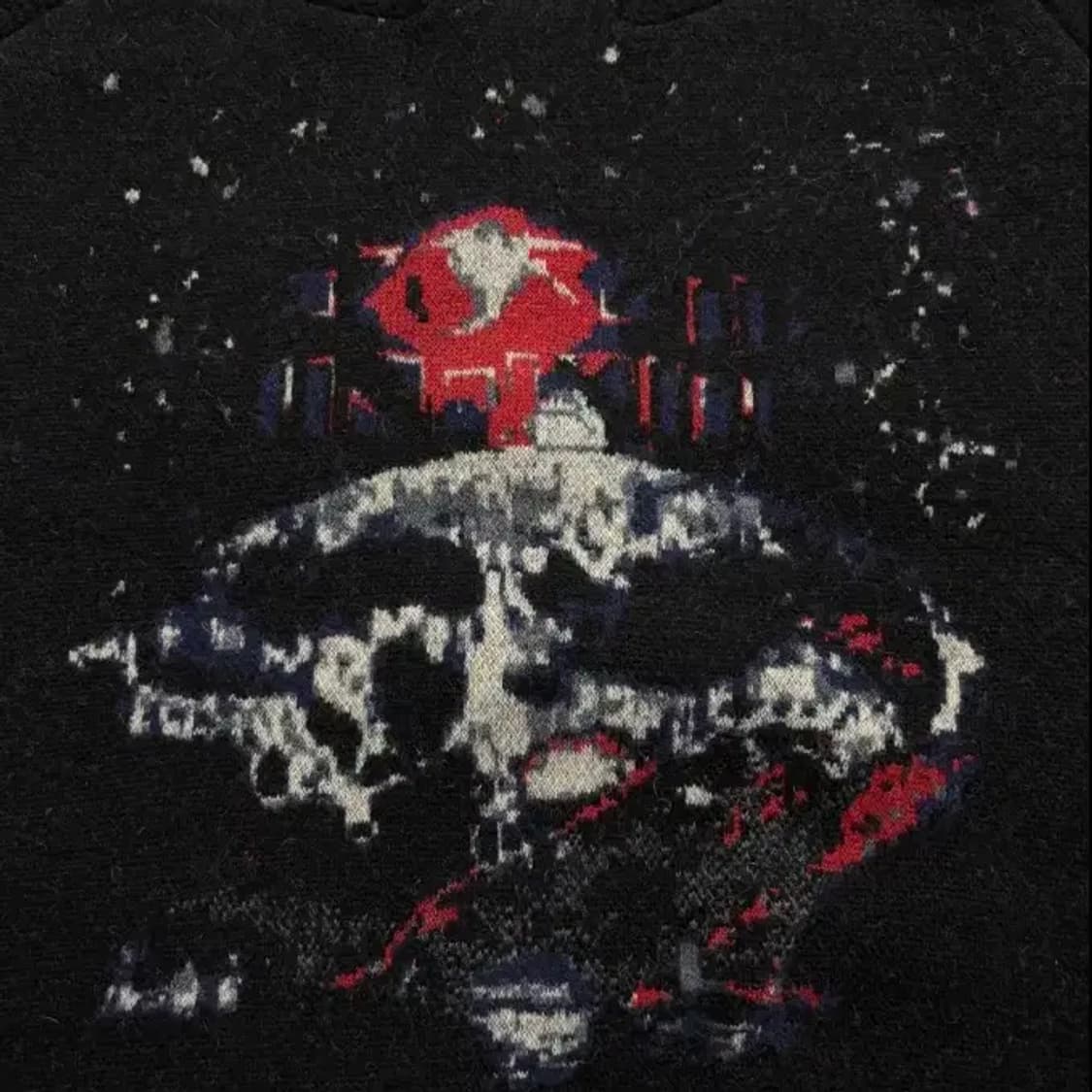 SYSTEM 시스템 블랙/회색 스웨터 90 상품이미지3