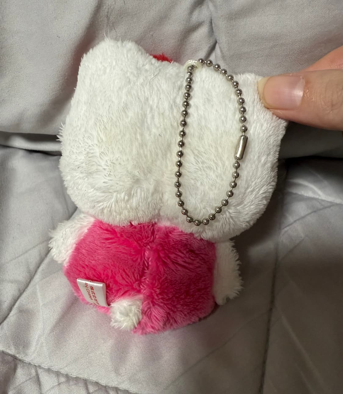 빈티지) 고전 헬로키티 후와후와 복슬 레어 키링 산리오 희귀 대장 상품이미지3