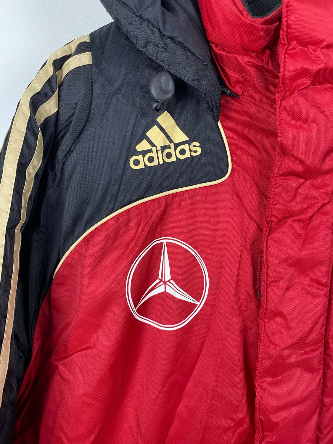아디다스 독일 벤츠 국대 패딩 점퍼 L 상품이미지3