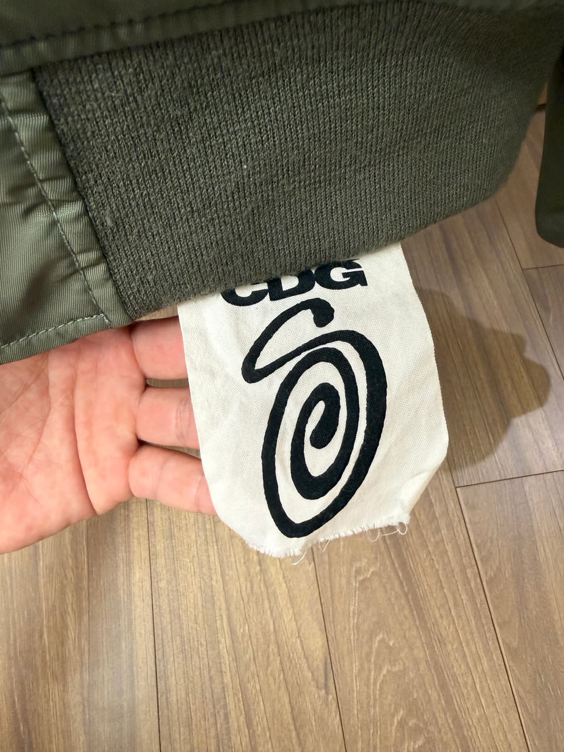 꼼데가르송 스투시 m-1 판매합니다 상품이미지6