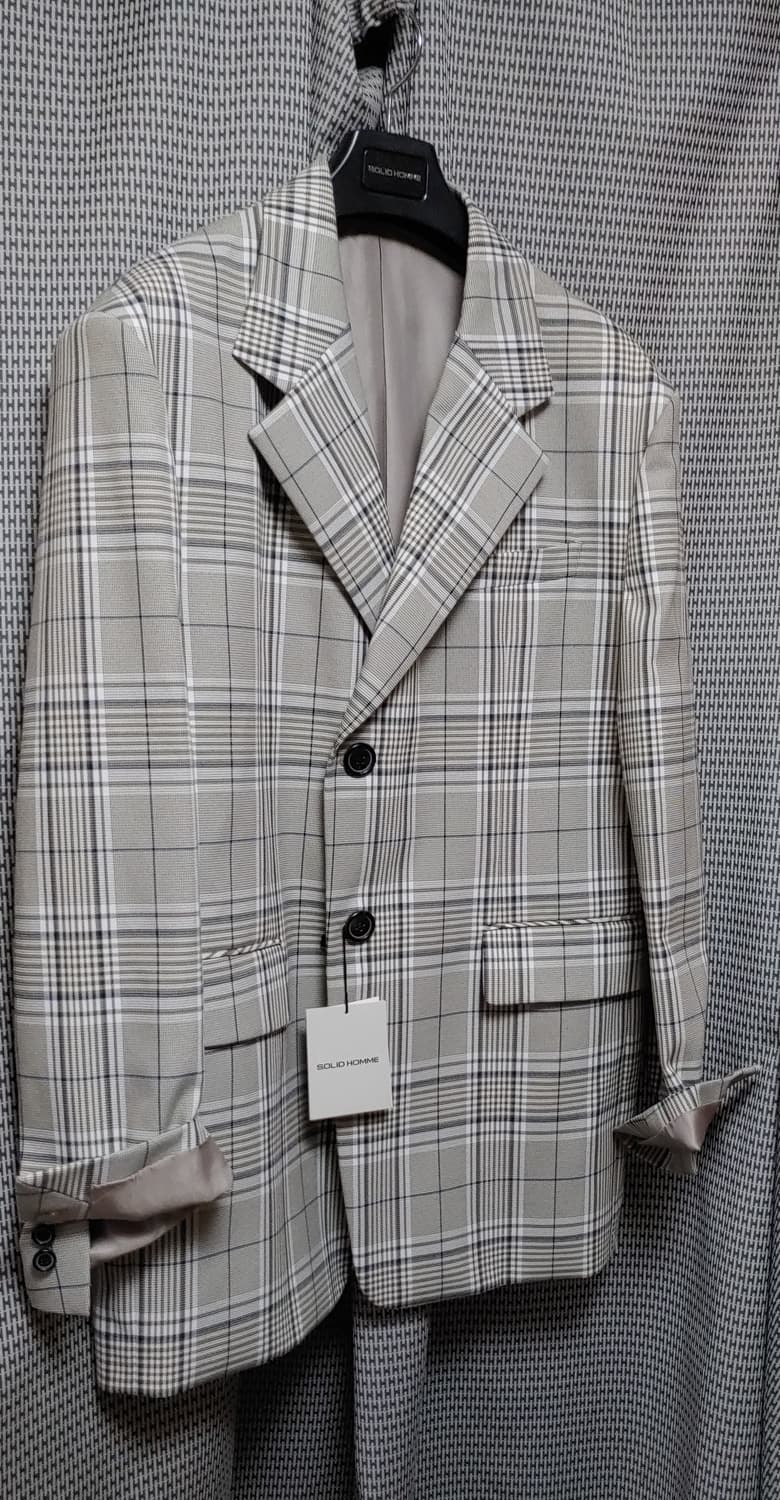 솔리드옴므 컬렉션 오버핏자켓  팝니다 상품이미지2