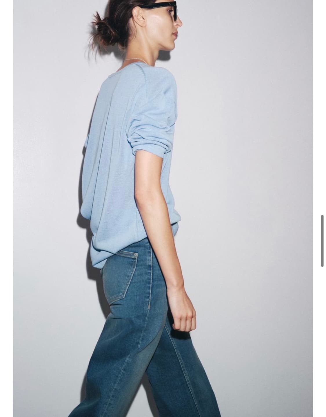 zara 오버사이즈 플레인 니트 상품이미지3
