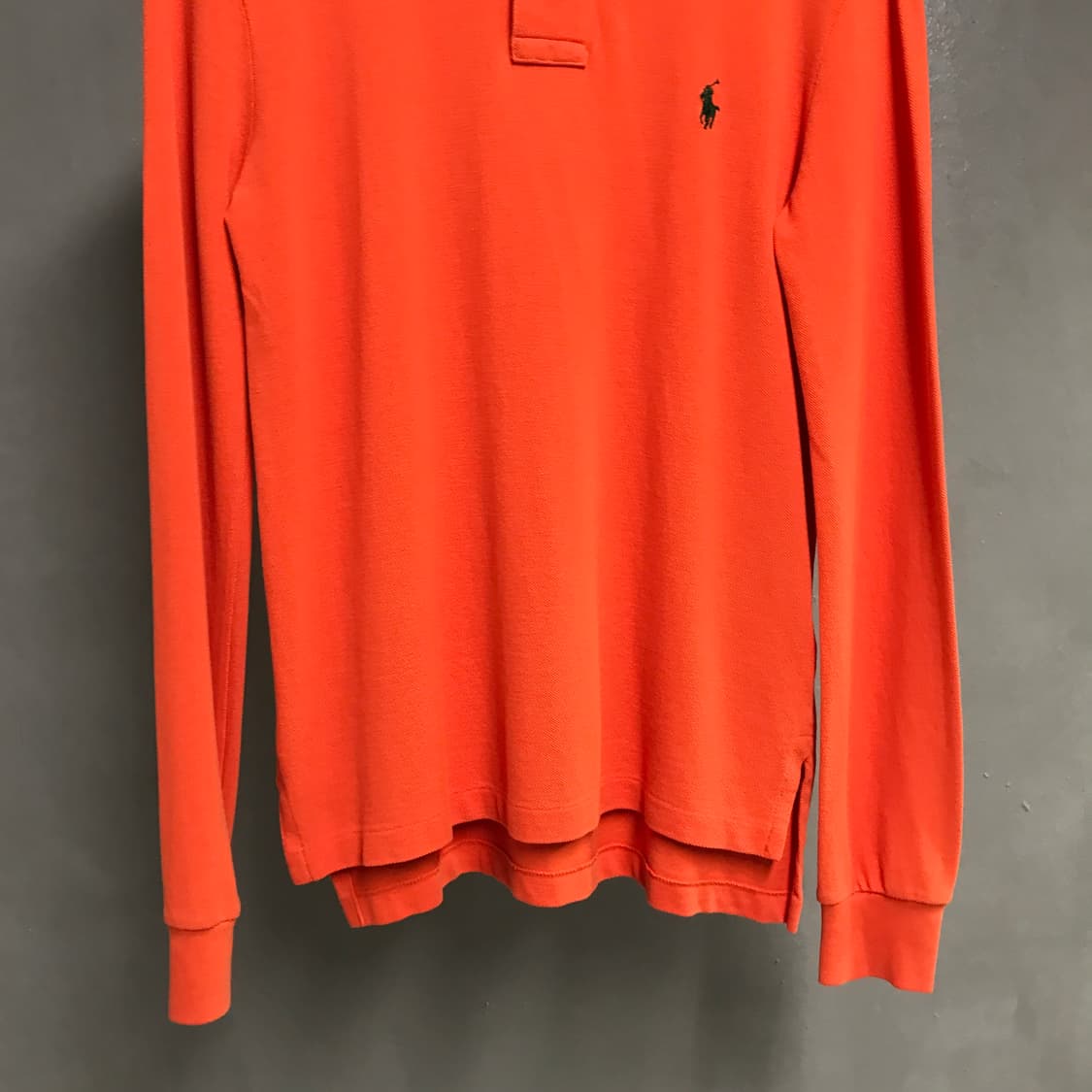 폴로 랄프로렌 PK 긴팔 카라티 오렌지 S 상품이미지3