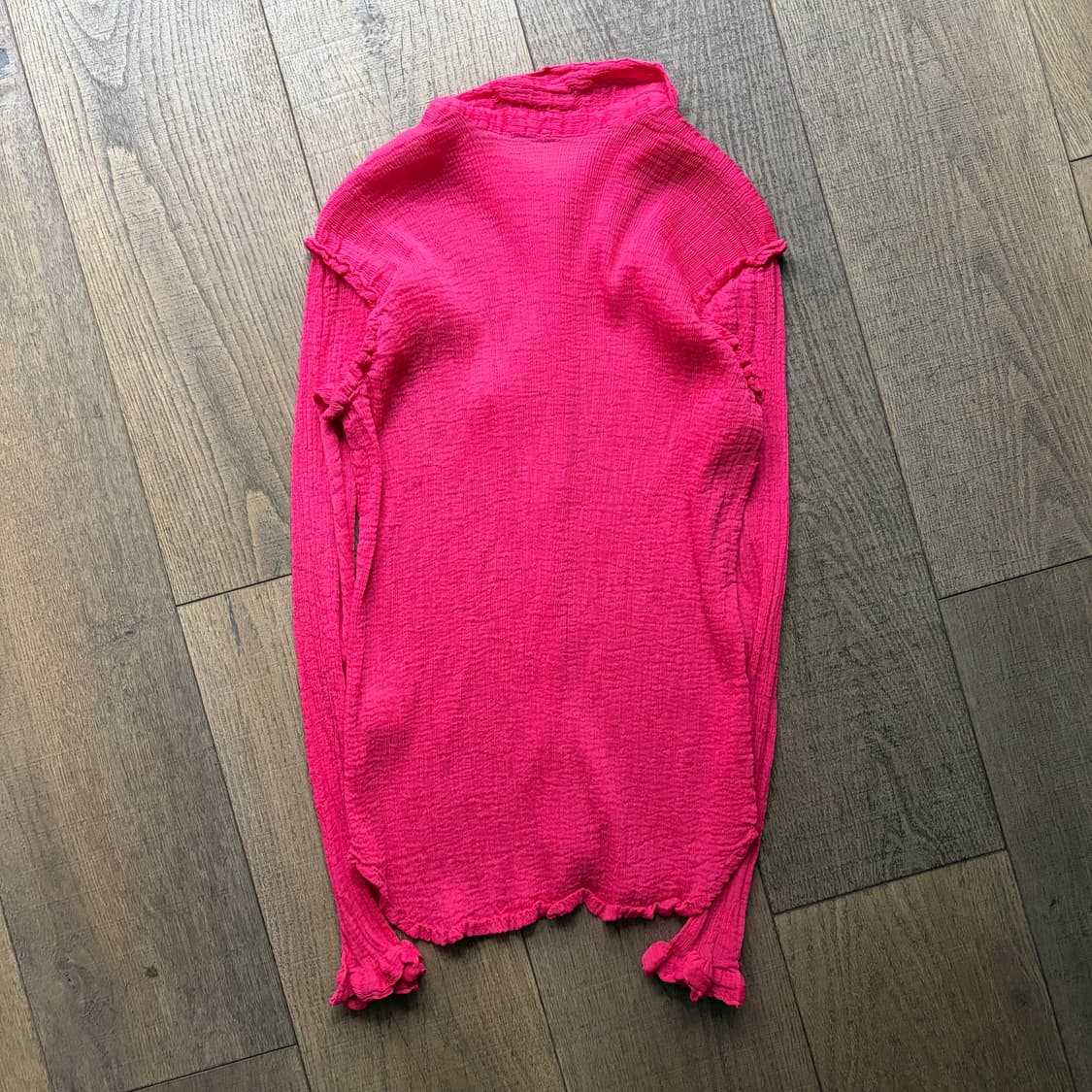 Frill Wrinkle Blouse 상품이미지8