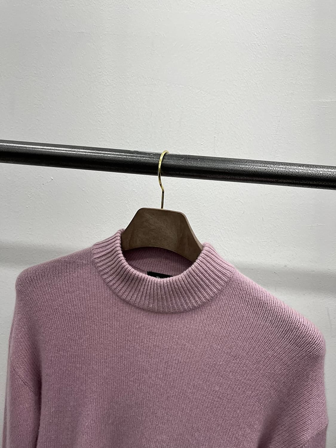 여)  띠어리 캐시미어100% 모크넥 니트  상품이미지3