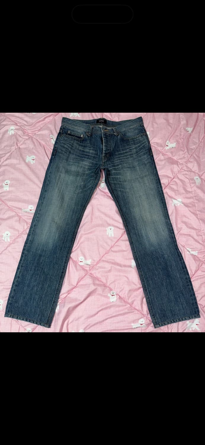 버버리 블랙라벨 슬림스트레이트 데님 팬츠 32사이즈 상품이미지1