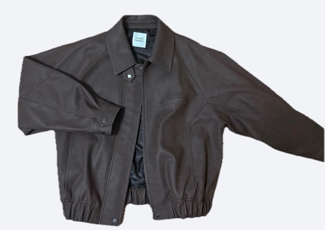 스튜디오 톰보이 가죽 자켓 새상품 상품이미지1