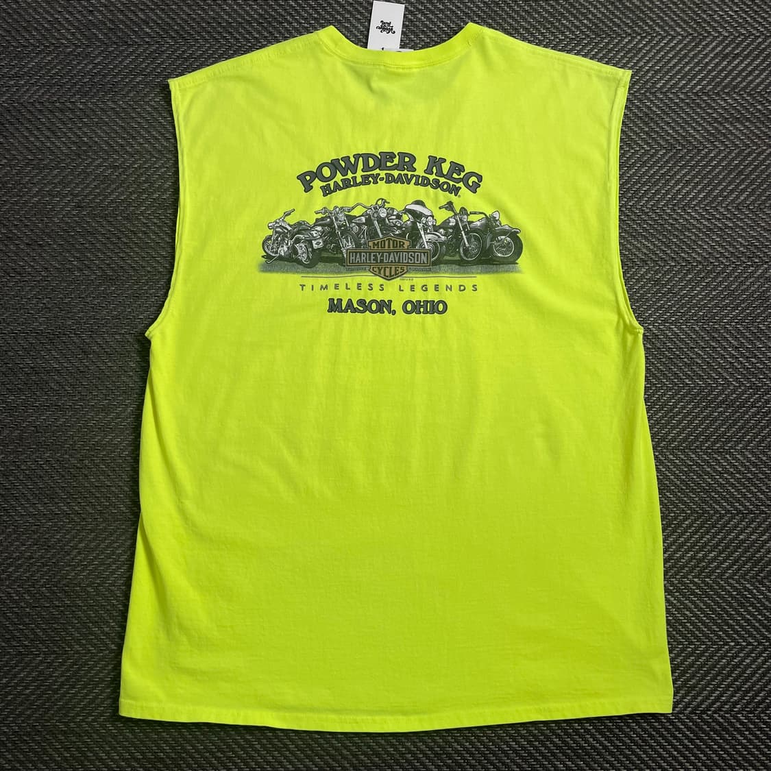 할리데이비슨 빅로고 올드스쿨 박시핏 슬리브리스o 4639 상품이미지5