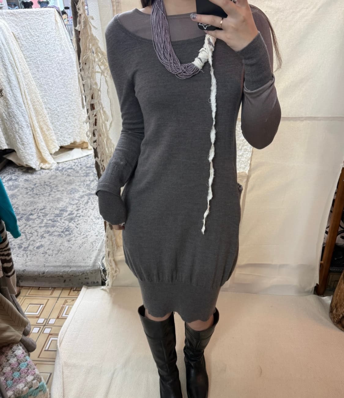 marc by marc jacobs 레이어드 원피스 상품이미지1