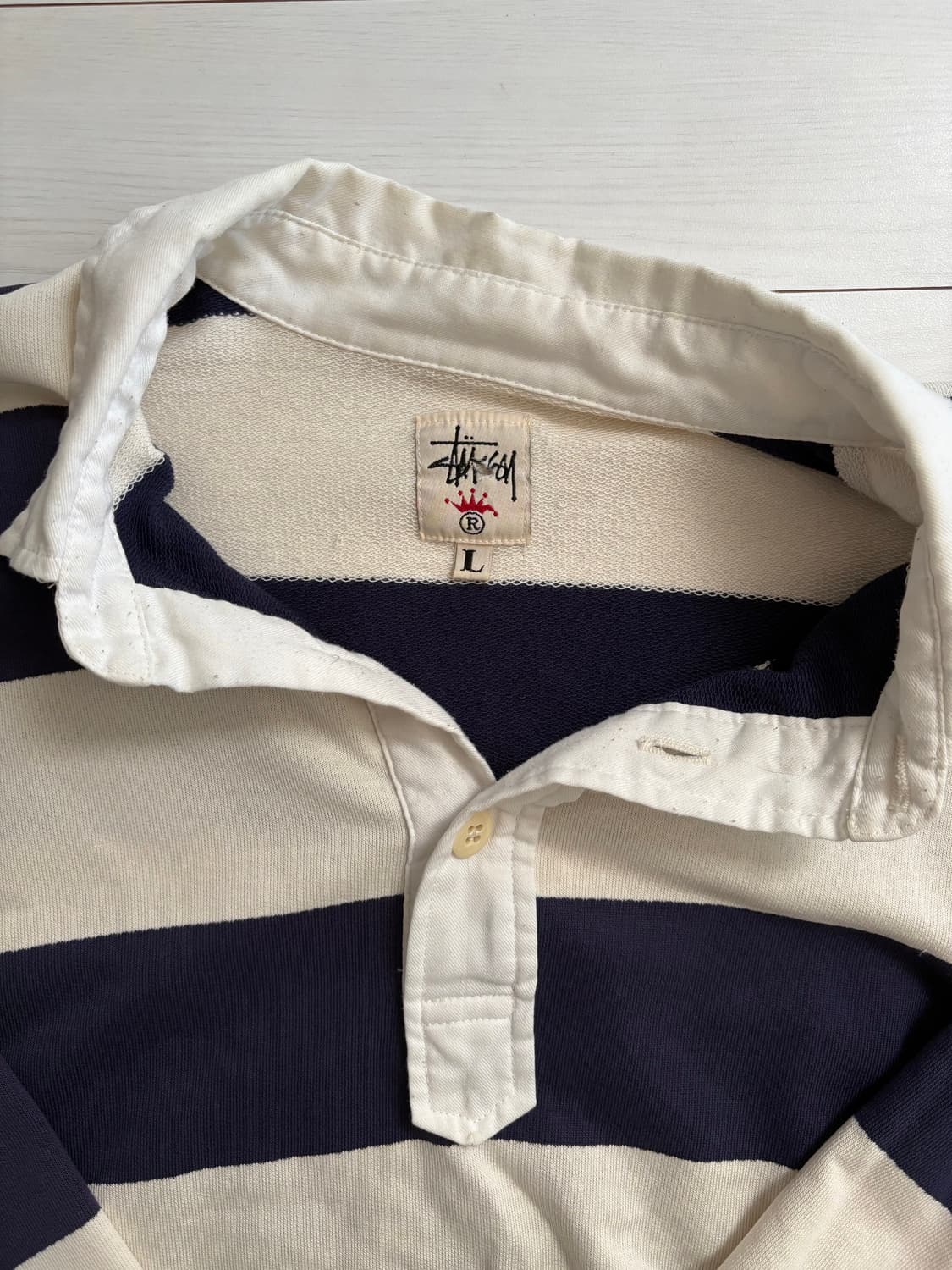 80s 스투시 럭비티 상품이미지3