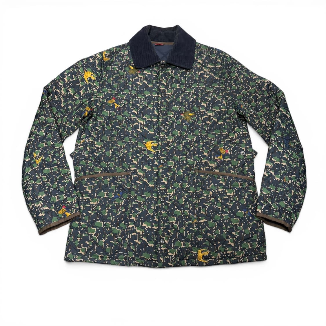 40 105 커스텀멜로우 카모 밀리터리 워크 퀼팅자켓 상품이미지1