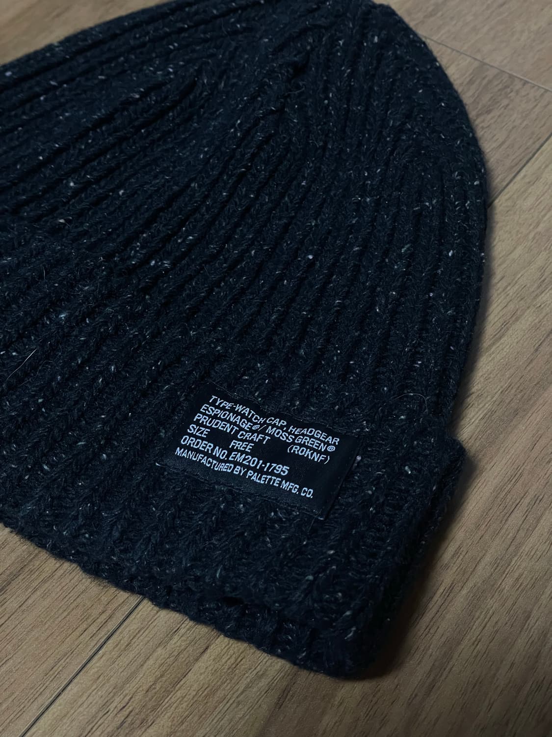 espionage 에스피오나지 비니(블랙) 상품이미지2