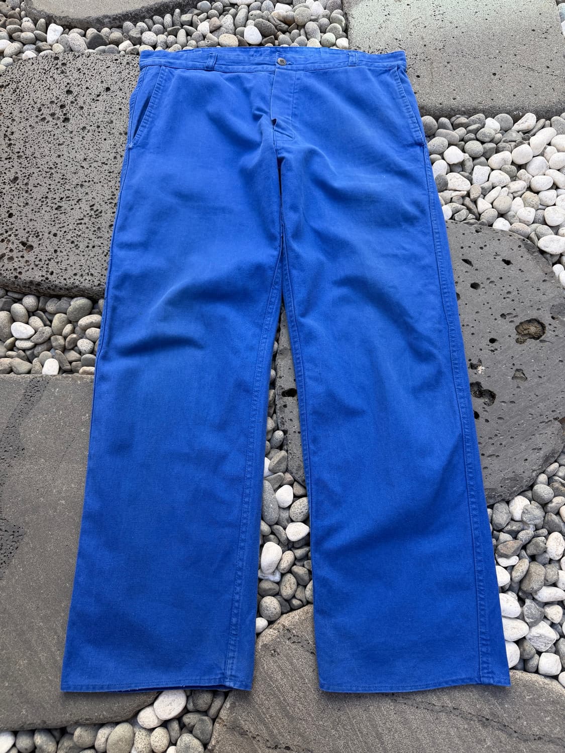 1980s VINTAGE WASHED FRENCH 빈티지 프렌치워크팬츠 상품이미지1