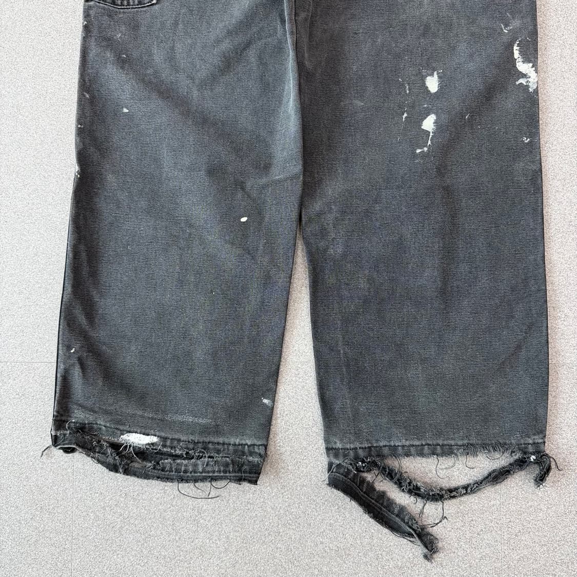 90s 올드 빈티지 칼하트 싱글니 WU1305 B11 BLK 상품이미지10
