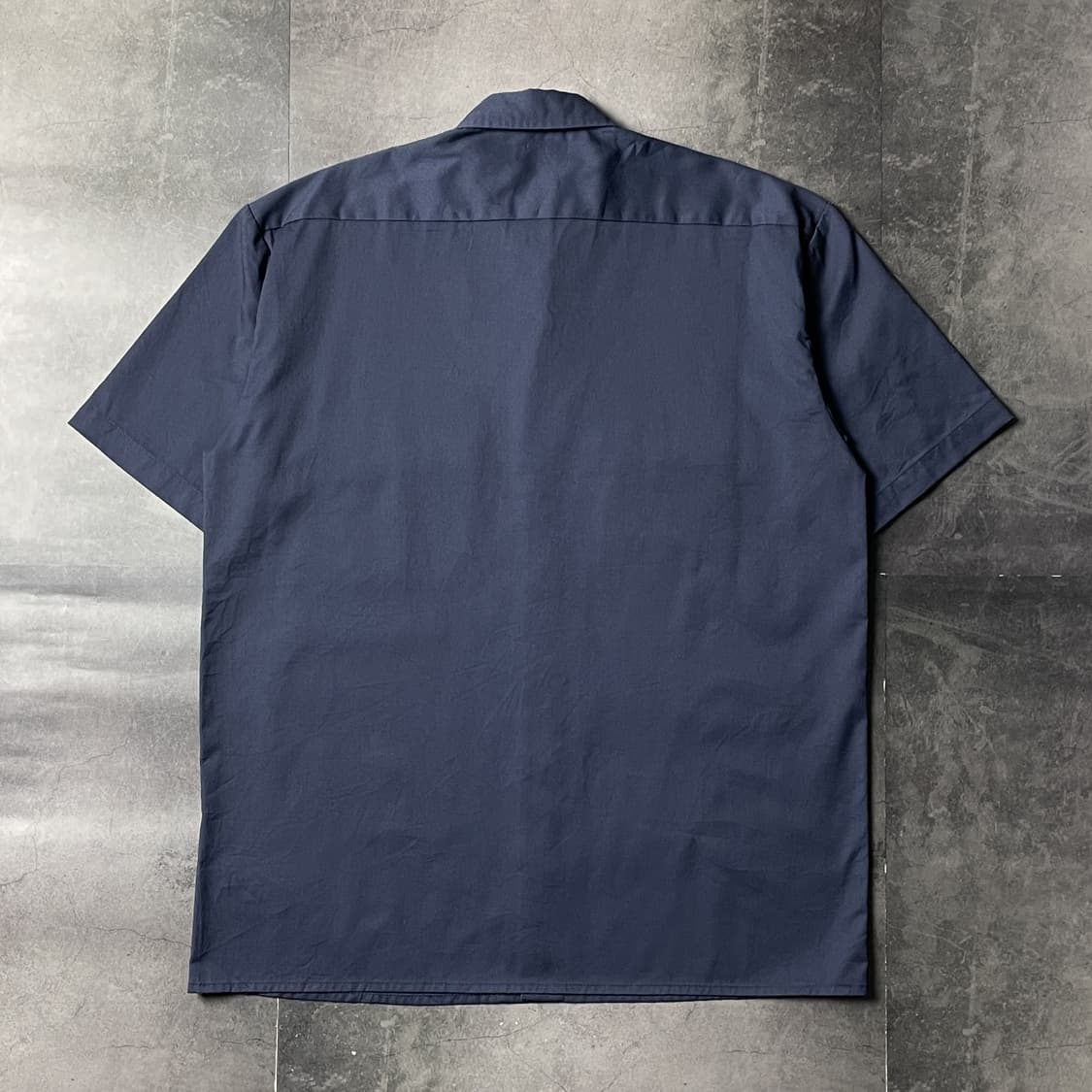 DICKIES 디키즈 빈티지 네이비 플랩포켓 반팔 워크 셔츠 A01030 상품이미지6
