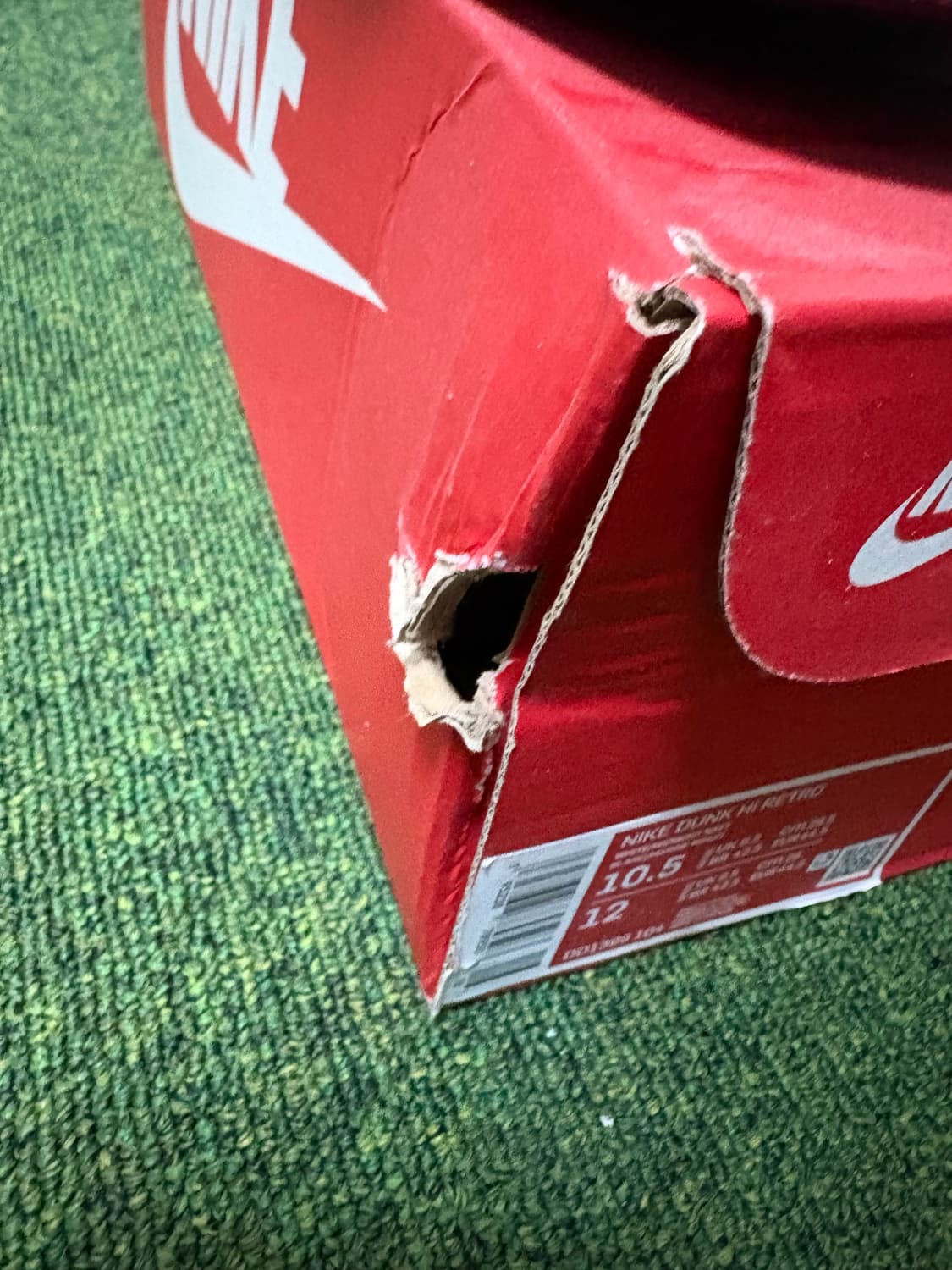 (285) 나이키 덩크하이 챔피언쉽 네이비 상품이미지6