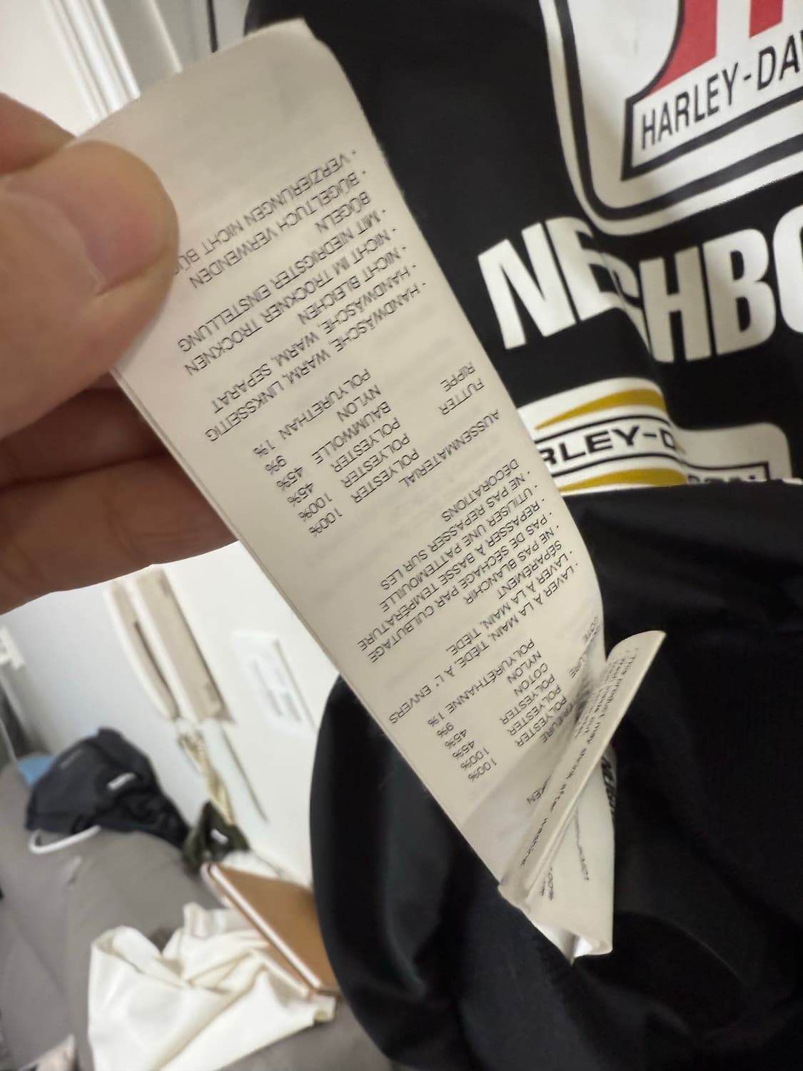 네이버후드 X 할리데이비슨 레이싱자켓 상품이미지4