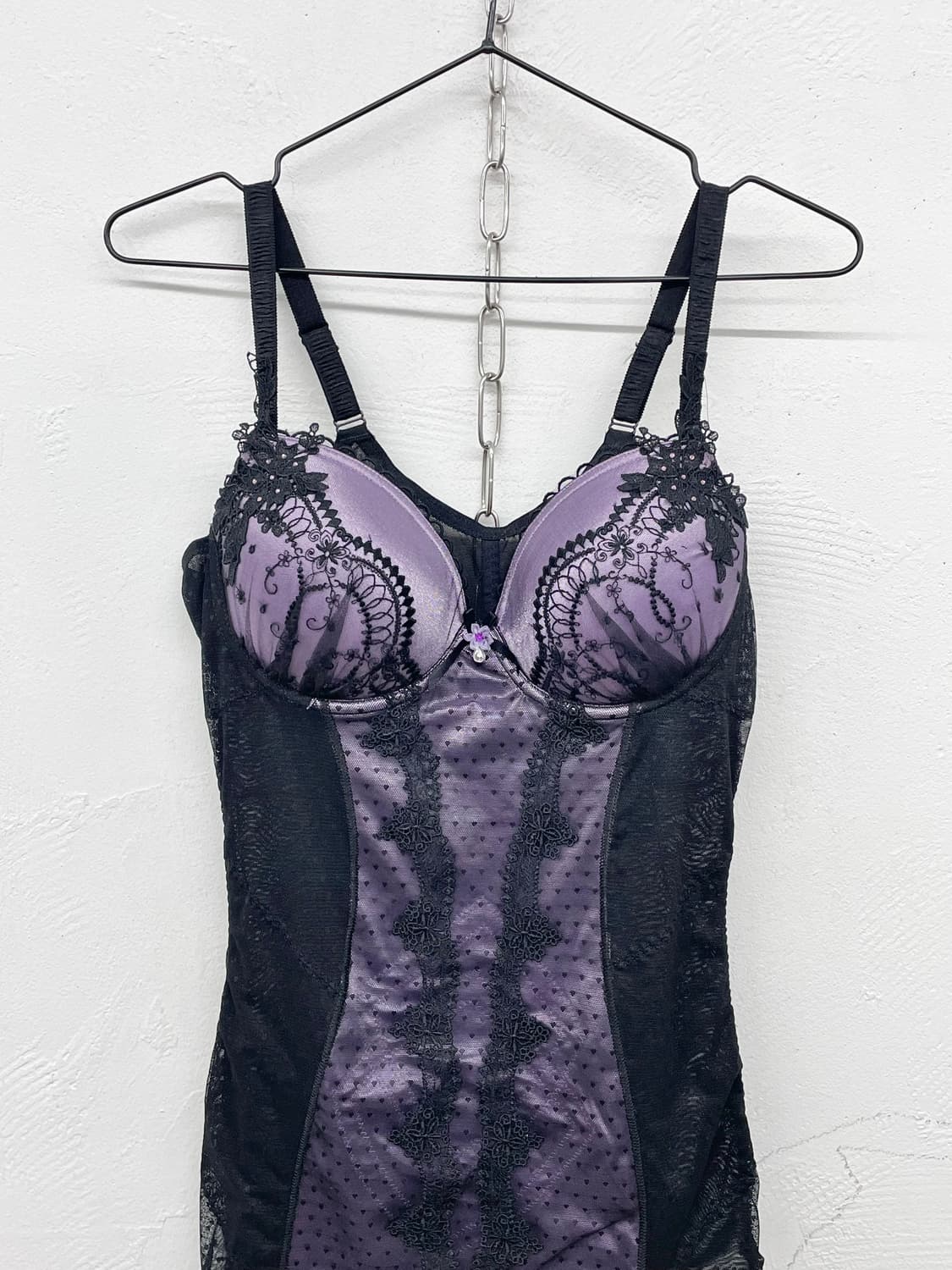 블랙 베르사유 자수 코르셋 상품이미지5