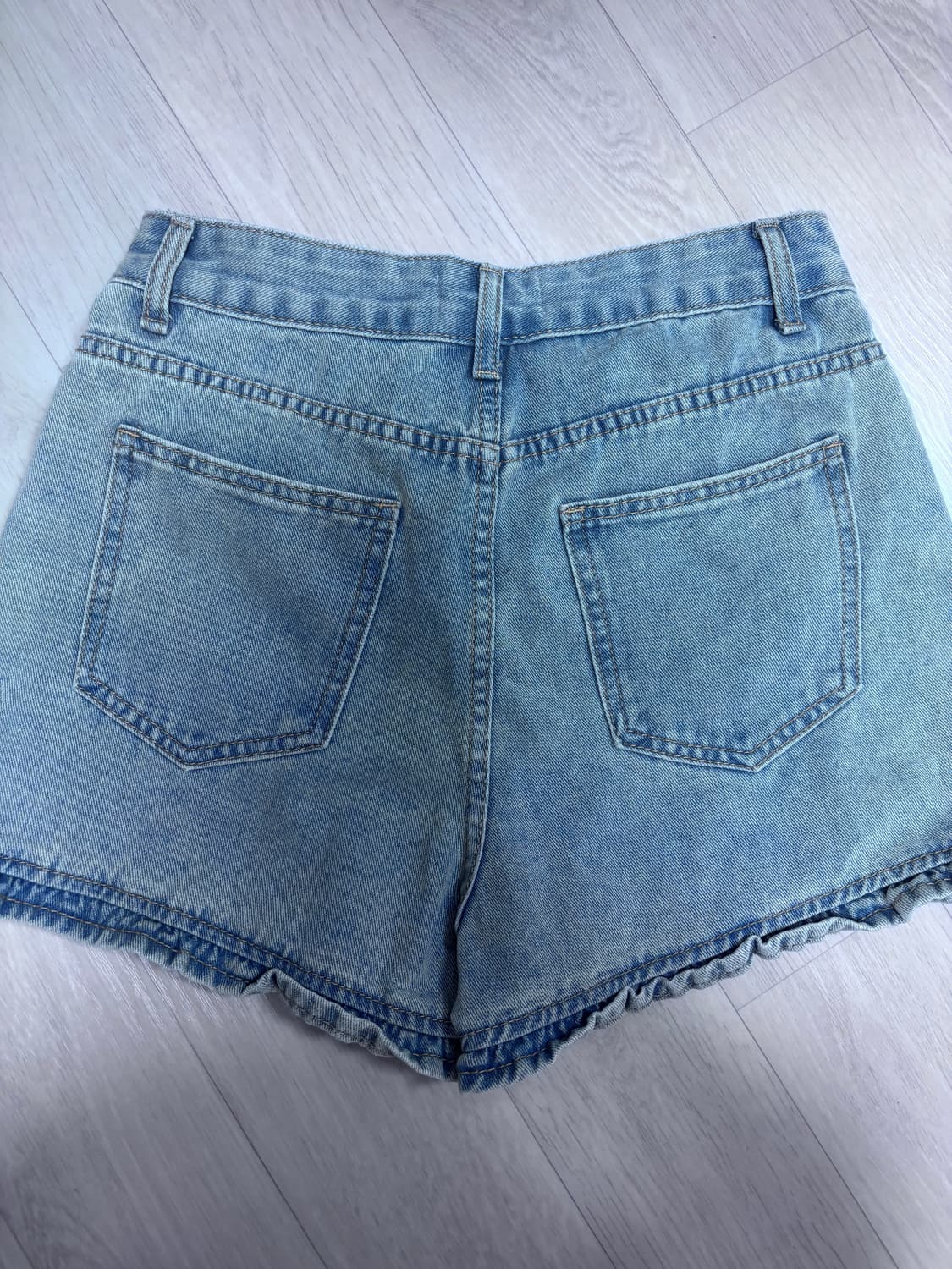 연청 데님 반바지 상품이미지2