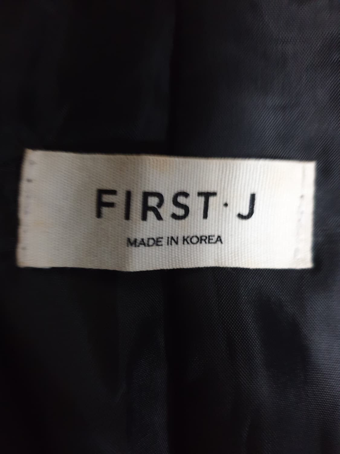 FIRST.J 울 블레이저 자켓 블랙 (F) 상품이미지2