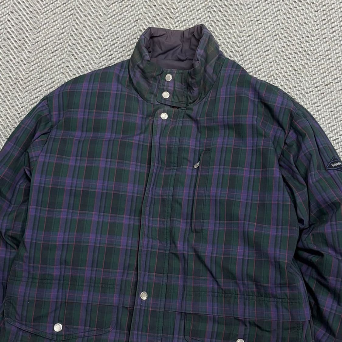 입생로랑 리버시블 구스다운 체크패딩 v1583 상품이미지5