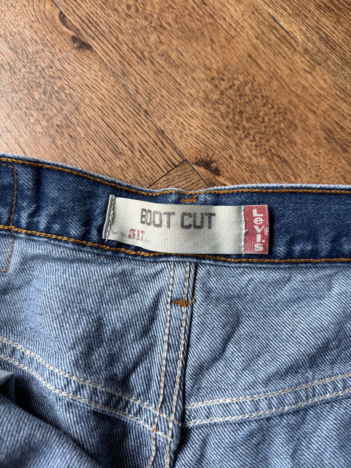 [34]00's 리바이스 517 멕시코제 빈티지 리페어드 플레어진 F34 상품이미지7