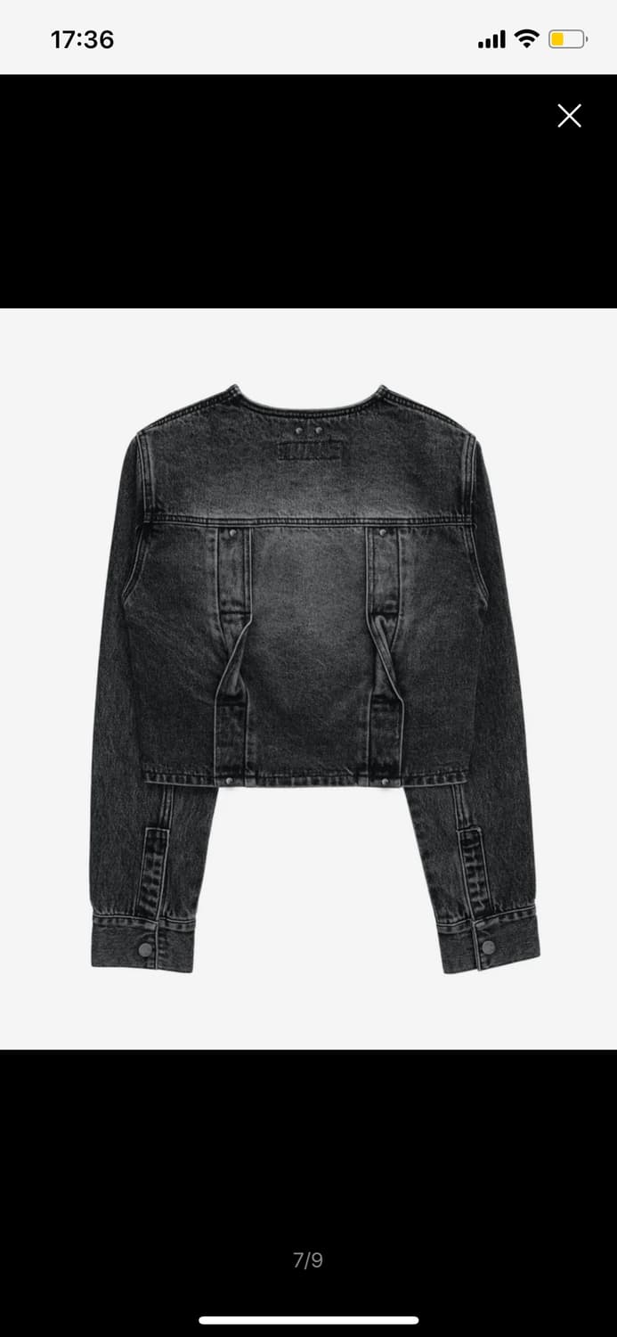 트리밍버드 twisted wide denim set-up 상품이미지5