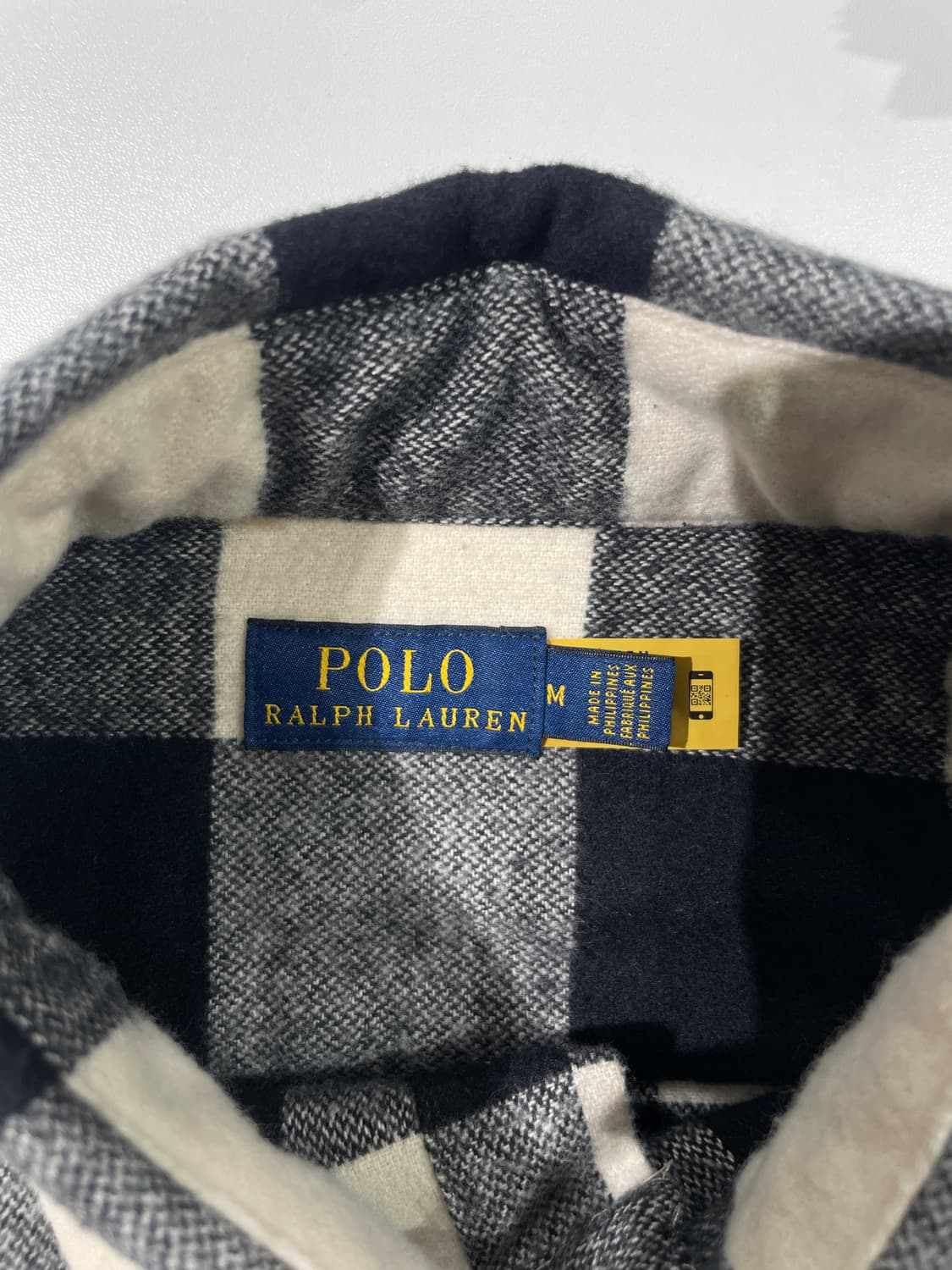 폴로 랄프로렌 트윈 포켓 햄 커팅 체크 셔츠 상품이미지7