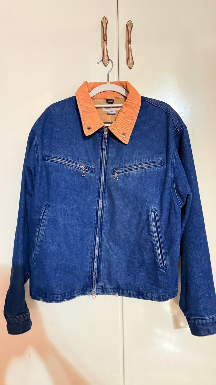 Namerclothing 네이머 클로딩 데님 워크 블루종 상품이미지1