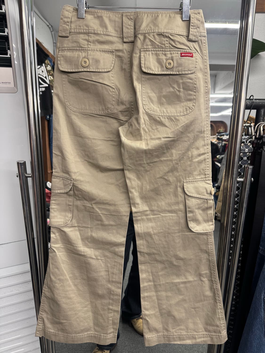 디키즈 우먼스 카고 부츠컷 코튼팬츠 상품이미지4