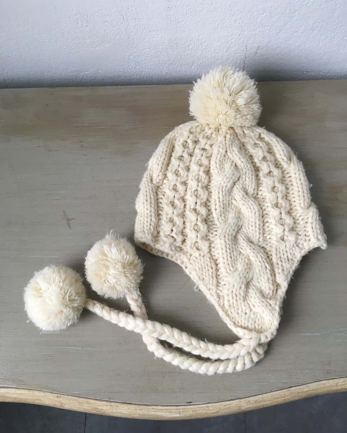pom pom knit beanie 상품이미지3