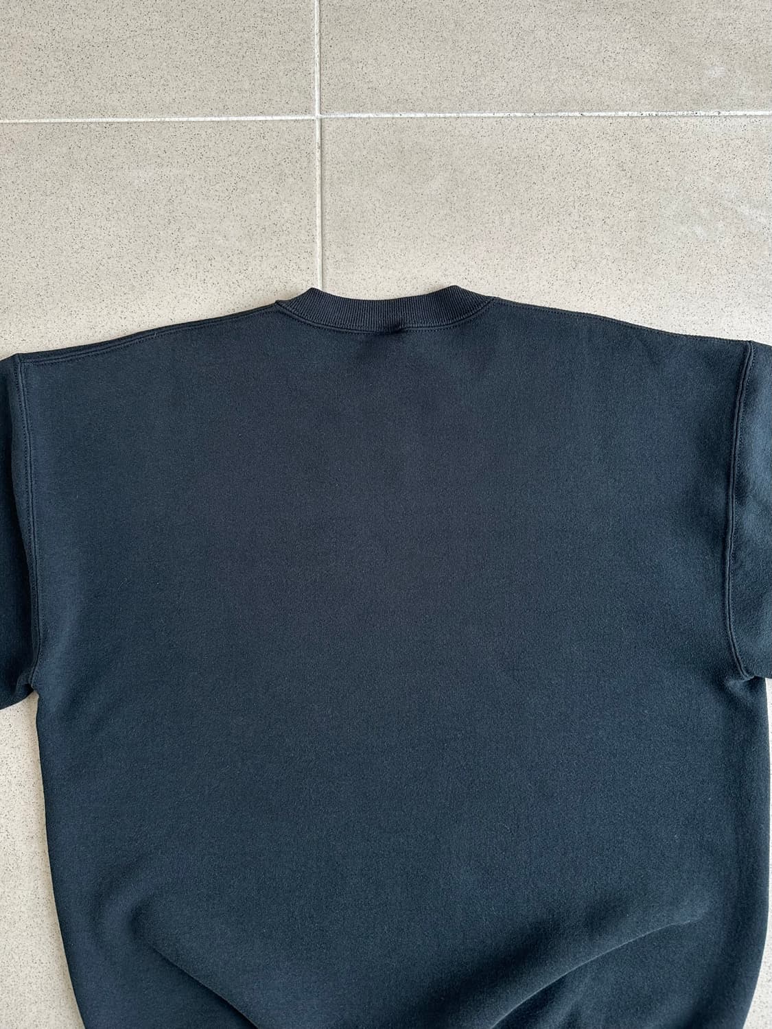 90s 빈티지 러셀 스웻셔츠 블랙 XL USA 상품이미지5