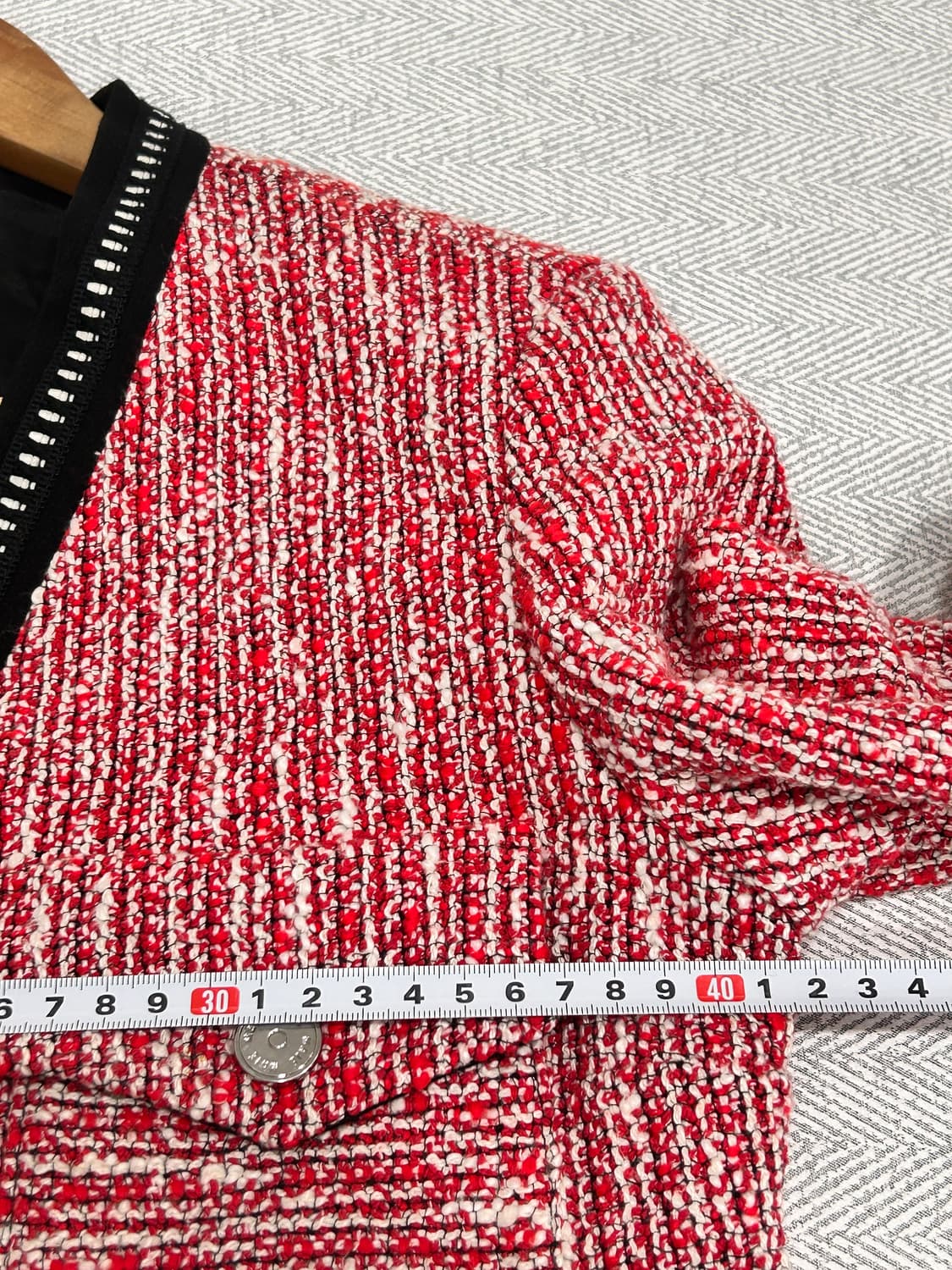 마쥬 maje 트위드 자켓 36사이즈 (이시영자켓) 상품이미지10