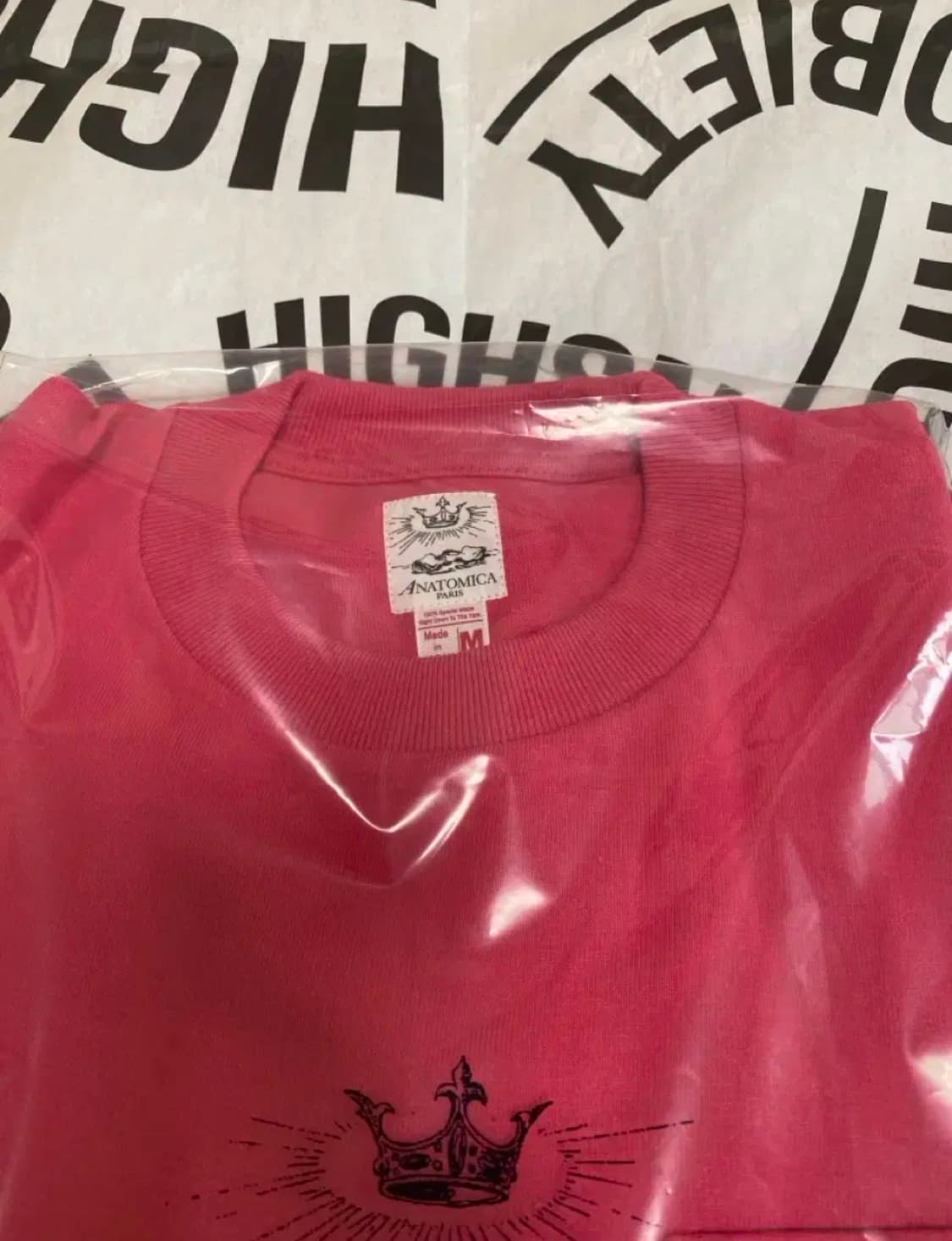 [M] Anatomica Pocket Tee Pink (아나토미카) 상품이미지5