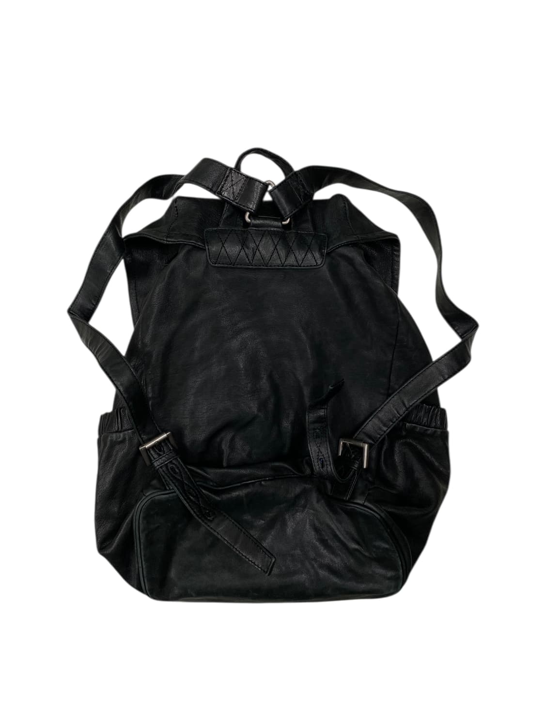 빈티지 베지터블 블랙백팩 상품이미지2