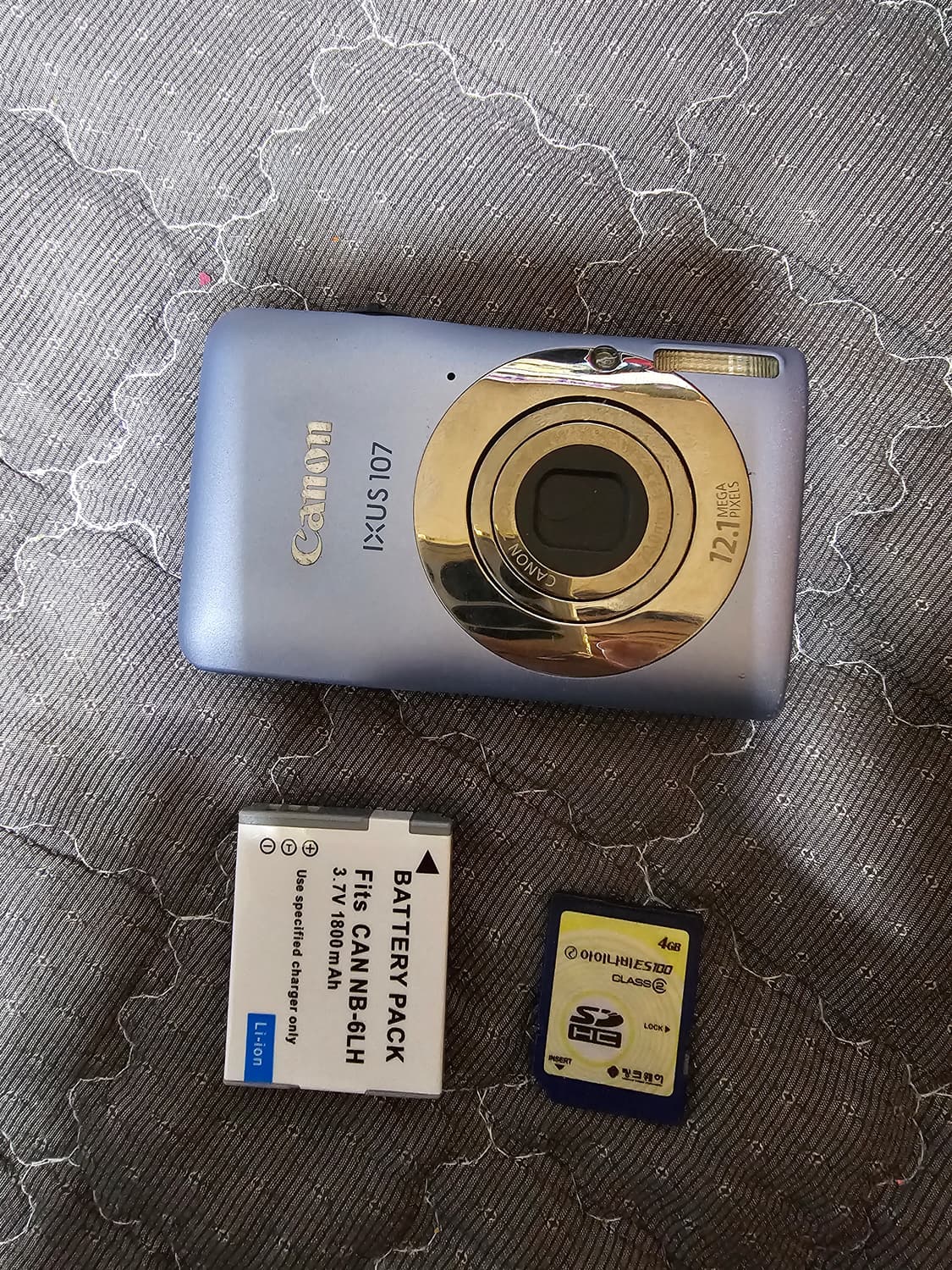 캐논 익서스 107 + 배터리 SD카드 상품이미지2
